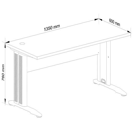 BM-135 ARTISAN TÖLGY SZÁMÍTÓGÉPASZTAL
