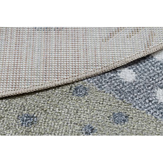 BONO 8275 Lama körszőnyeg, krém / világosszürke