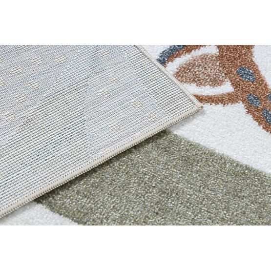 BONO 8426 Jungle szőnyeg, vadállatok krém / sötét arany