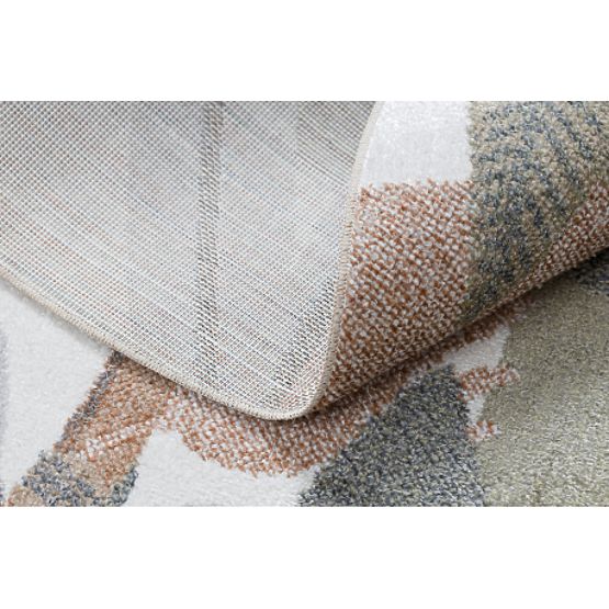 BONO 8426 szőnyeg kör Jungle, vadállatok krém / sötét arany