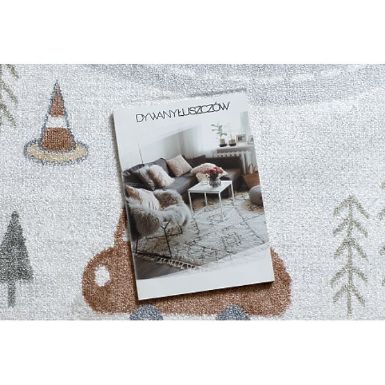 BONO 8436 Szőnyeg Autók, utcák krém / világosszürke