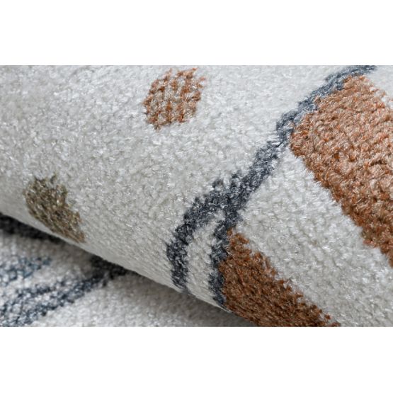 BONO 8441 kerek szőnyeg Nyuszi tengerész krém / kék