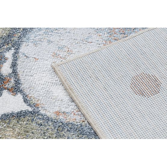 BONO 9614 Szőnyeg Medve, lufik tejszín / világosszürke