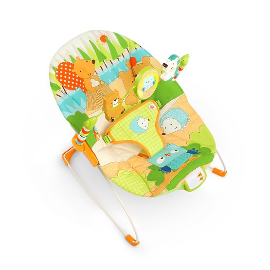 Bright Starts rezgő-zenélő pihenőszék - Little Explorer 