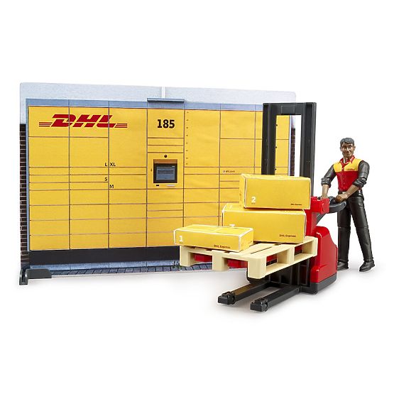 Bruder BWORLD DHL Csomagküldő Szolgálat kiegészítőkkel