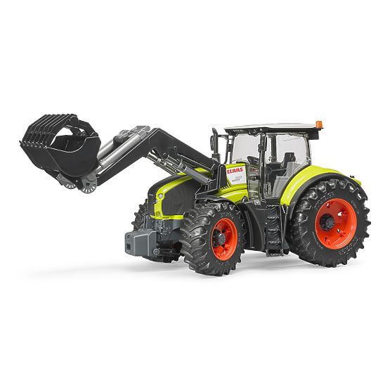 Bruder CLAAS AXION 950 traktor homlokrakodóval