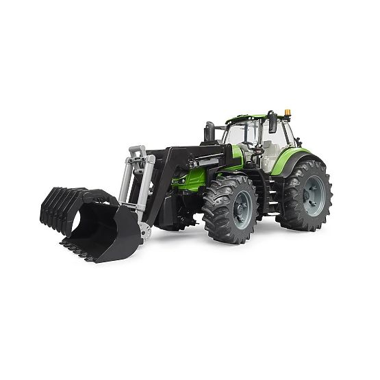 Bruder Deutz-Fahr 8280 TTV traktor homlokrakodóval