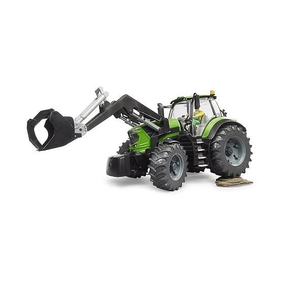 Bruder Deutz-Fahr 8280 TTV traktor homlokrakodóval
