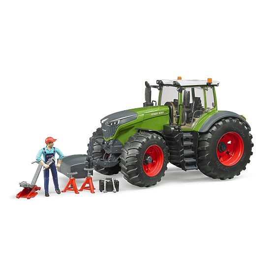 Bruder Fendt 1050 Vario traktor szerelővel és műhelyszerszámokkal 1:16