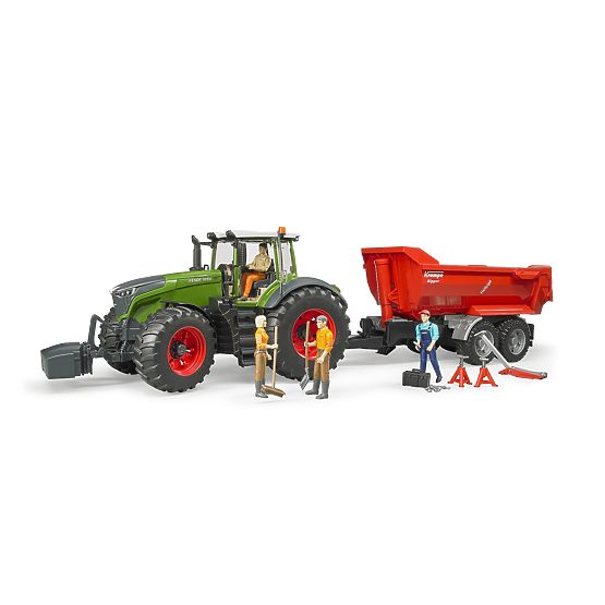 Bruder Fendt 1050 Vario traktor szerelővel és műhelyszerszámokkal 1:16