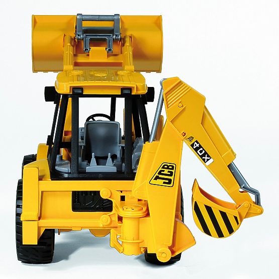 Bruder JCB traktor homlokrakodóval és kotrógéppel