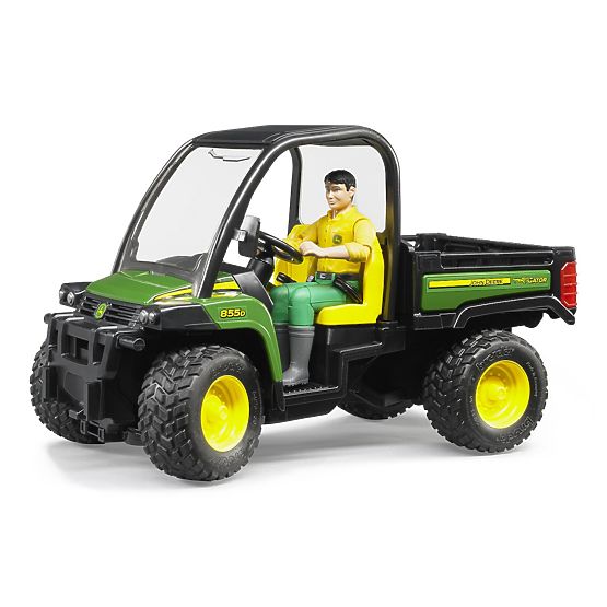 Bruder John Deere Gator vezetővel