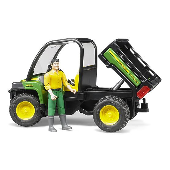 Bruder John Deere Gator vezetővel