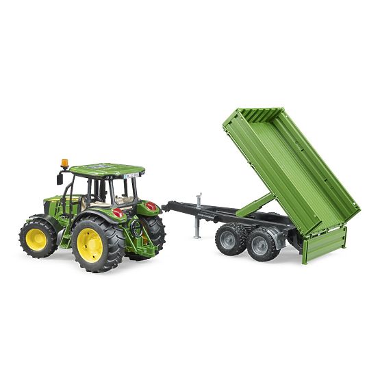 Bruder John Deere traktor pótkocsival