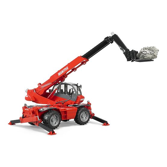 Bruder Manitou MRT 2150 teleszkópos rakodógép tartozékokkal