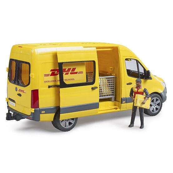 Bruder Mercedes-Benz Sprinter DHL sofőrrel