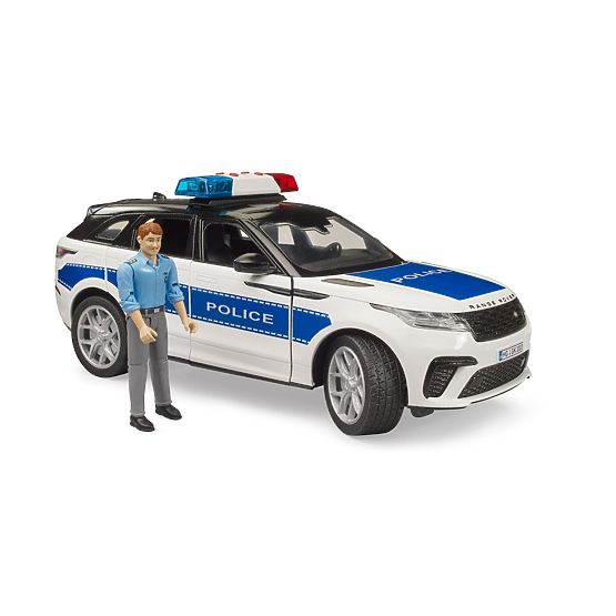 Bruder Range Rover Velar Rendőrség figurával