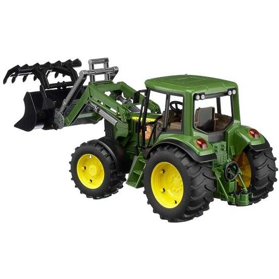 Bruder Traktor JOHN DEERE 6920 homlokrakodóval