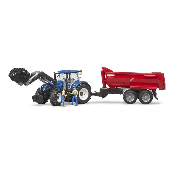 Bruder Traktor NEW HOLLAND T7.315 homlokrakodóval