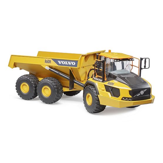 Bruder Volvo A60H csuklós dömper 1:16 méretarányban