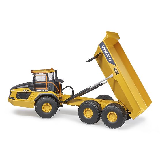 Bruder Volvo A60H csuklós dömper 1:16 méretarányban