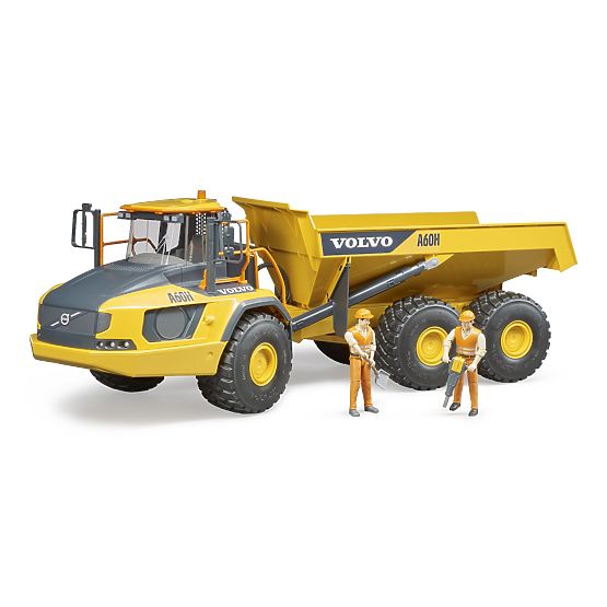 Bruder Volvo A60H csuklós dömper 1:16 méretarányban