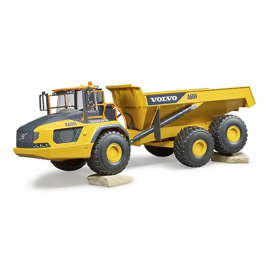 Bruder Volvo A60H csuklós dömper 1:16 méretarányban
