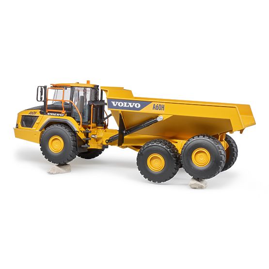 Bruder Volvo A60H csuklós dömper 1:16 méretarányban