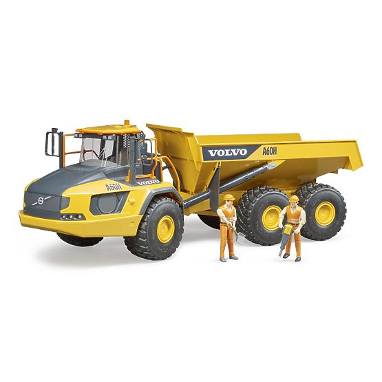 Bruder Volvo A60H csuklós dömper 1:16 méretarányban