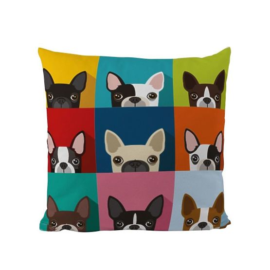 Butter Kings Pillow Bulldog - többszínű
