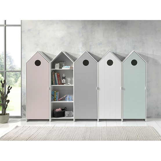 Casami gyerek szekrény - fehér