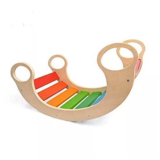Fából készült Montessori lengő Jumbo színű