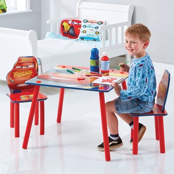 Childrens asztal  székek Cars vl