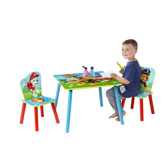 Childrens asztal  székek mancs patrol