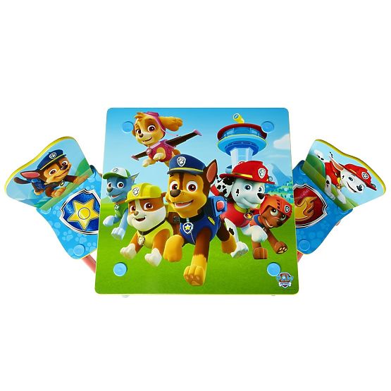Childrens asztal  székek mancs patrol