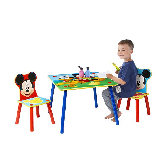 Childrens asztal  székek Mickey Mouse