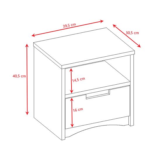 Childrens háló táblázat Classic - fehér