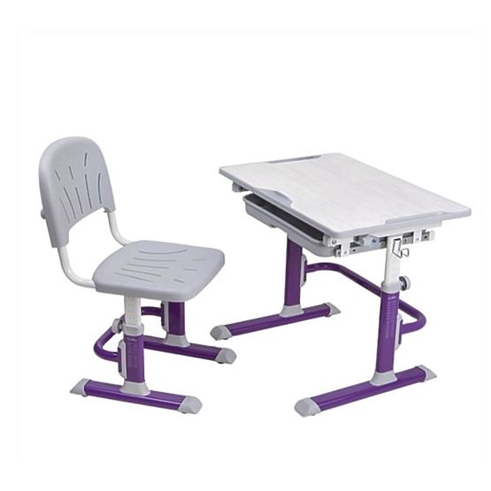 Childrens írás asztal + szék Cubby Lupin - lila