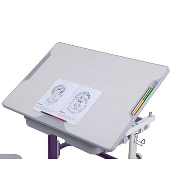 Childrens írás asztal + szék Cubby Lupin - lila