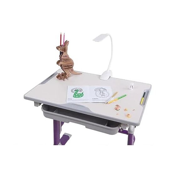 Childrens írás asztal + szék Cubby Lupin - lila
