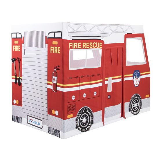 Childrens játék ház tűzoltó kocsi