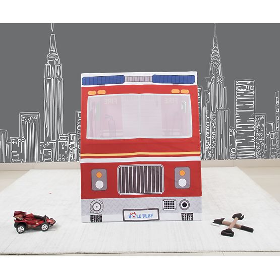 Childrens játék ház tűzoltó kocsi