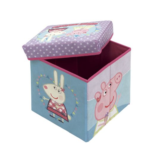 Childrens puff  tárolás hely piggybank Peppa
