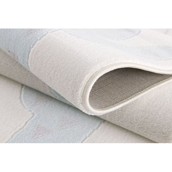 Childrens szőnyeg Kaktusz - krémes kék