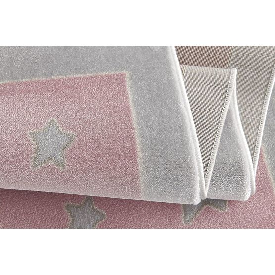 Childrens szőnyeg planet - rózsaszín