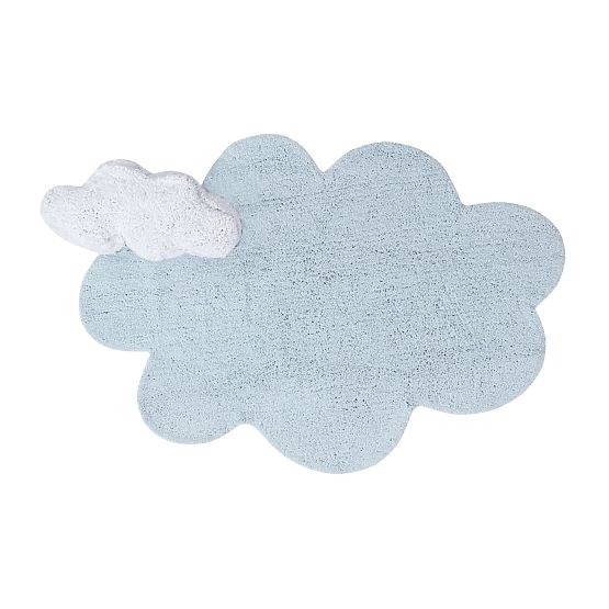 Childrens szőnyeg puffadt Dream Blue