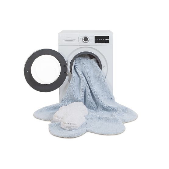 Childrens szőnyeg puffadt Dream Blue