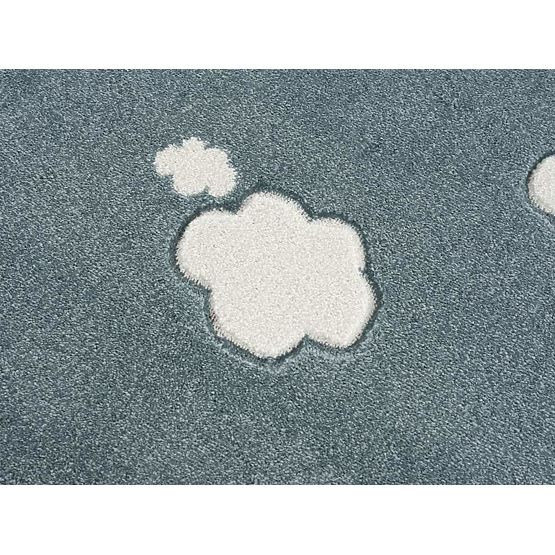 Childrens szőnyeg Sky Cloud - menta