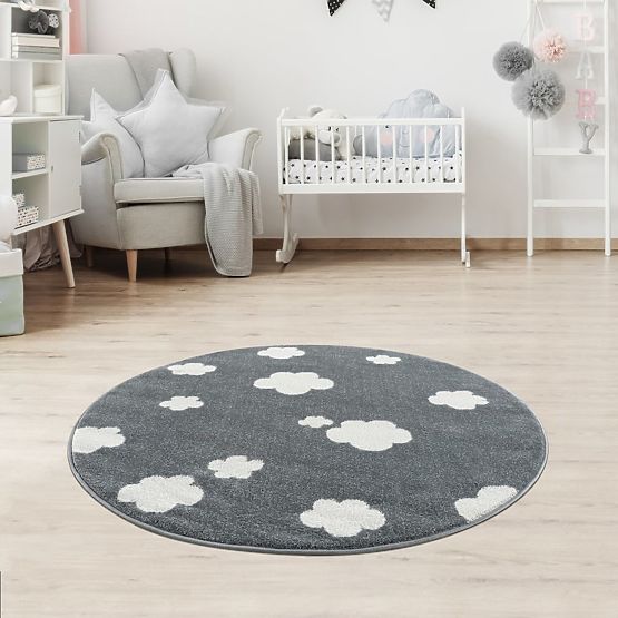 Childrens szőnyeg Sky Cloud - szürke