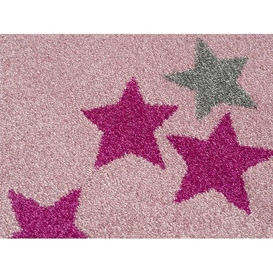Childrens szőnyeg Spring Star - rózsaszín